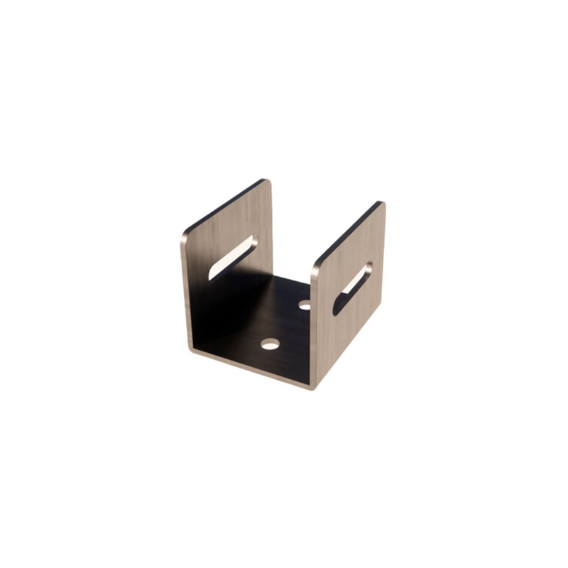 ALUMINIUM U-BRACKET, 1"