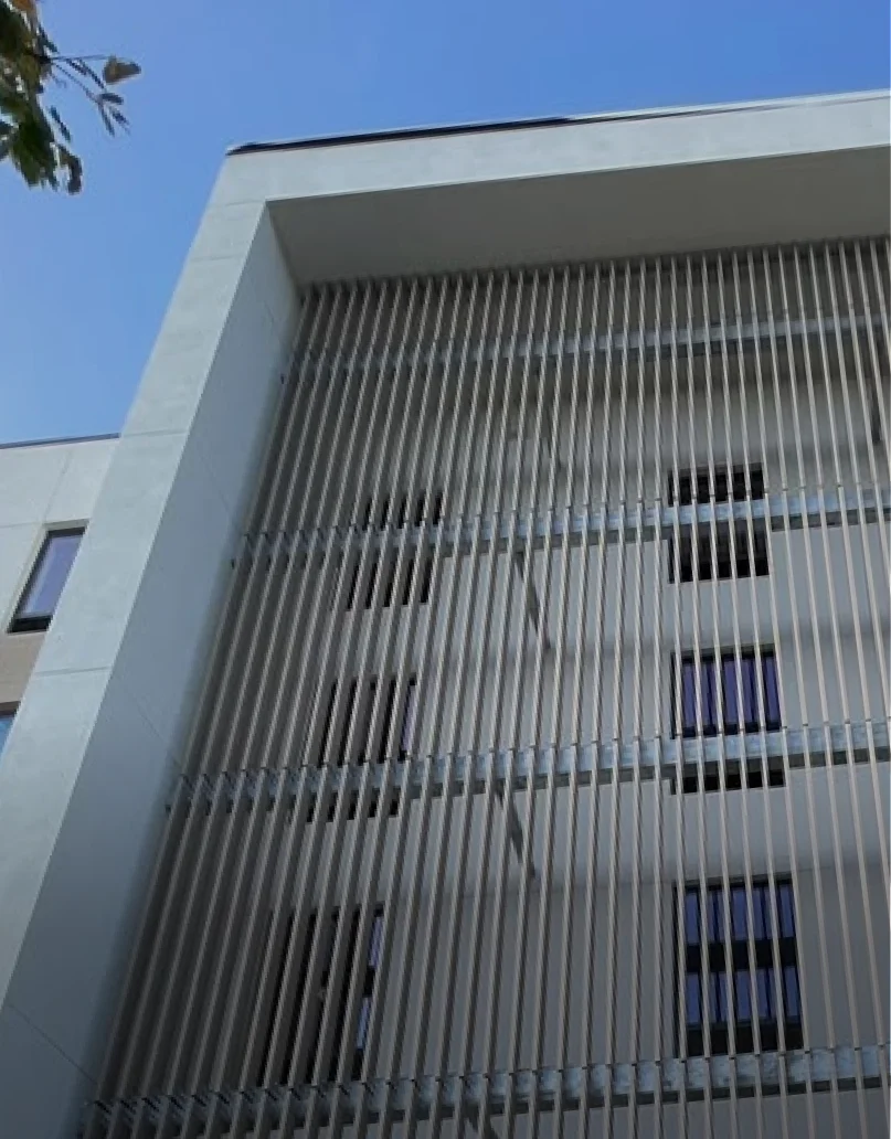 Resysta Screen Walls and Dividers application