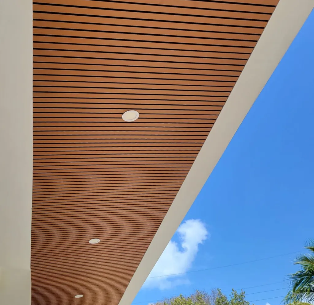 The detail that carries a building's design overhead