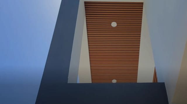 Resysta Soffits and Ceilings application